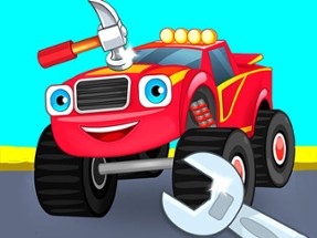 Monster Truck Repairing Image