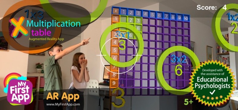 Multiplication table - AR game Image