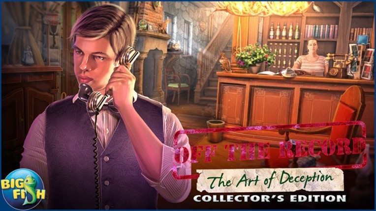Off The Record: The Art of Deception - A Hidden Object Mystery Image