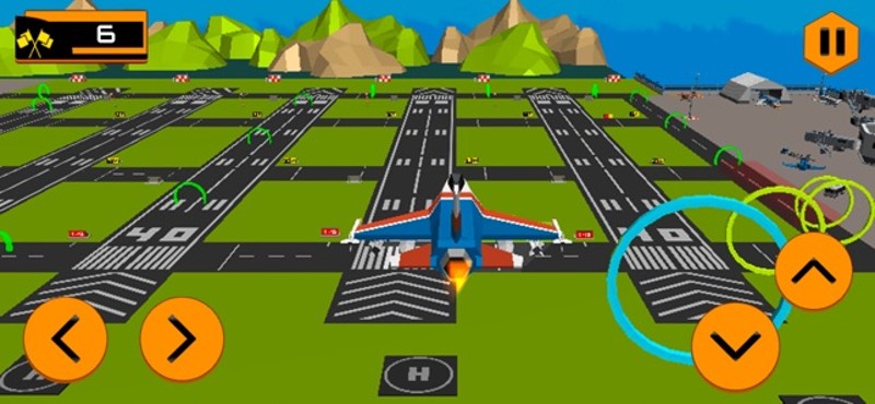 Plane Landing Parking Sim screenshot