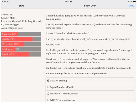 Silent Gear screenshot