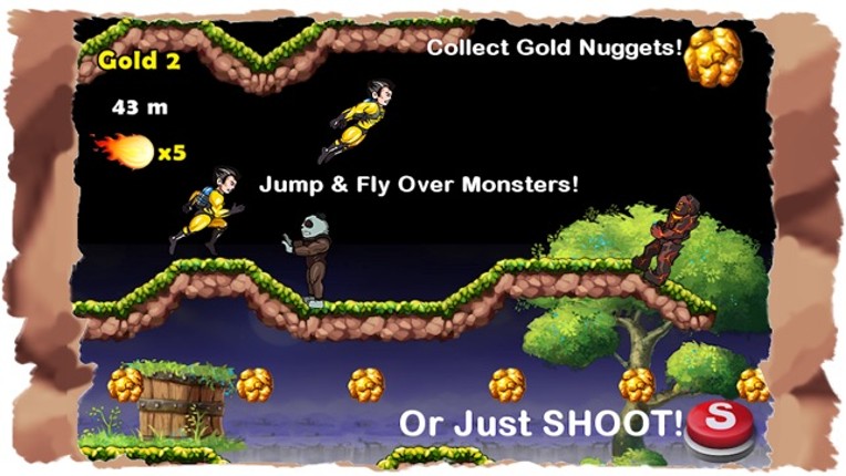 Super Hero Action JetPack Man - Best Super Fun Mega Adventure Race Game screenshot