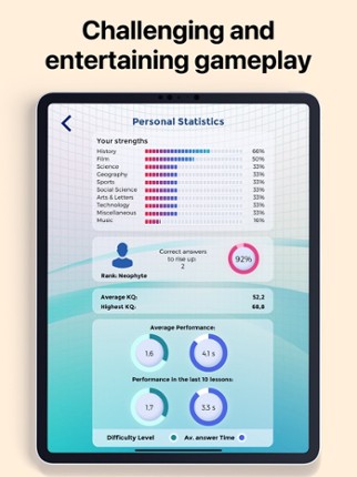 Trivia: Knowledge Trainer Quiz screenshot