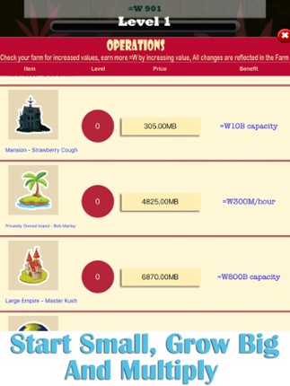 Weed Boss 2 - Run A Ganja Pot Firm And Become The Farm Tycoon Clicker Version screenshot