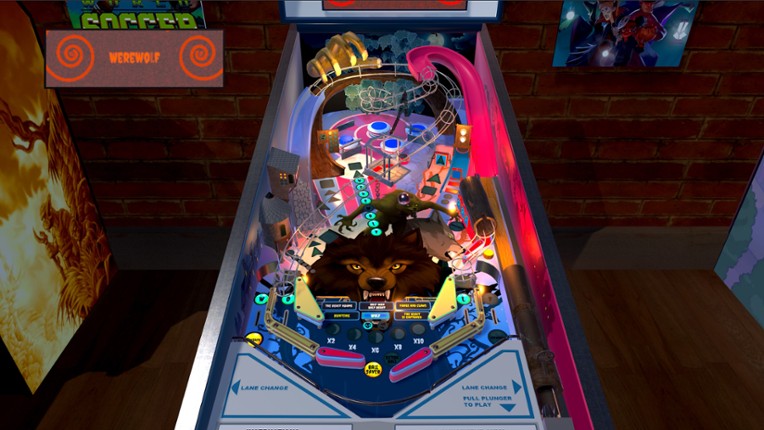 Werewolf Pinball screenshot