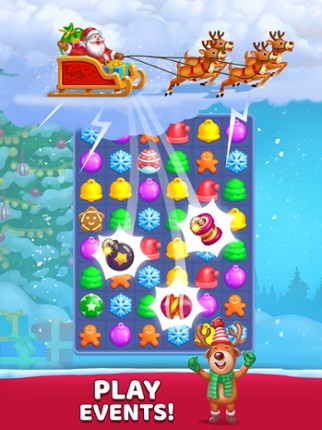 Christmas Santa's Match 3 screenshot