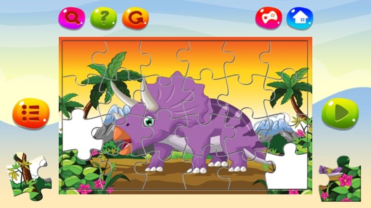 Dinosaur Jigsaw Puzzle - Dino for Kids and Adults Image