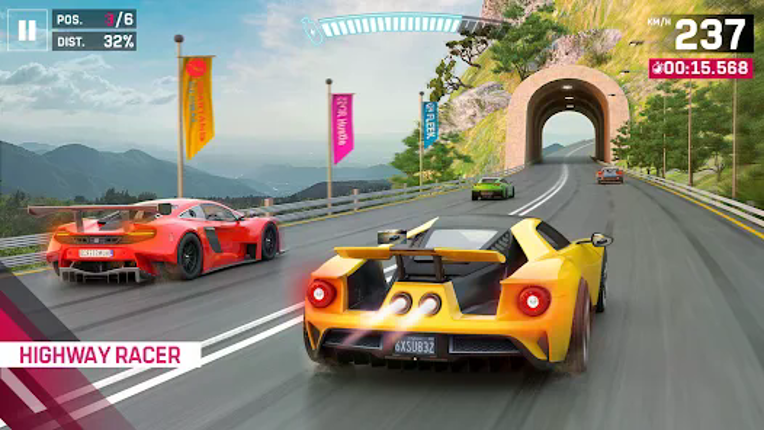 Turbo Drift Car Racing Game 3D Image