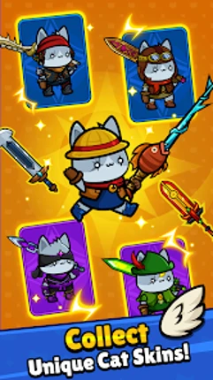 Meow Knights: Idle RPG screenshot