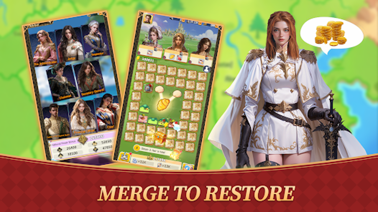 Merge Lovers - Royal Affairs screenshot