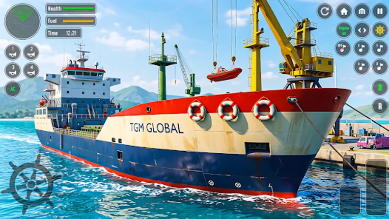 Real Cargo Ship Game Simulator screenshot