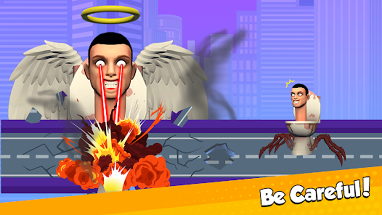 Monster Run 3D: Merge And Run screenshot