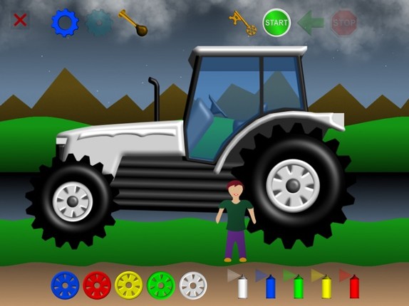 Happy Tractor Image