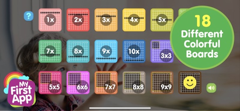 Multiplication table - AR game screenshot