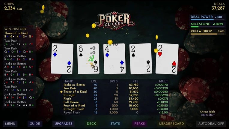 Poker Clicker screenshot