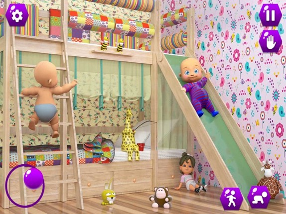 Twin Baby Life Simulator 3D Image