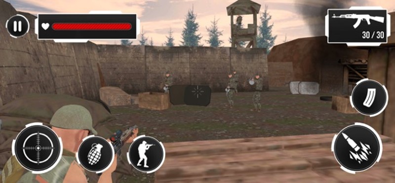 US Army Critical Military War screenshot