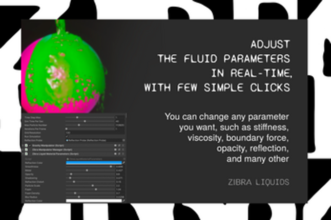 Zibra Liquids Free screenshot