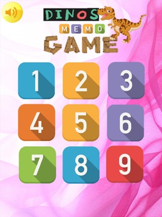 Amazing Dinosaur Memory Matching Game Kid Toddlers screenshot
