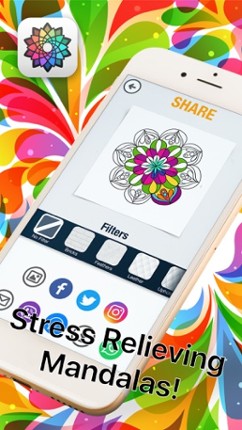 Coloring Book 4 Adults screenshot