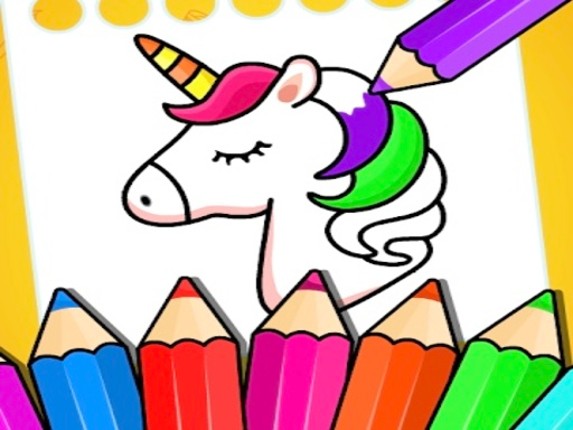 Coloring Book For Kids- Painting and Drawing Image