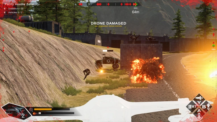 Drones Attack screenshot