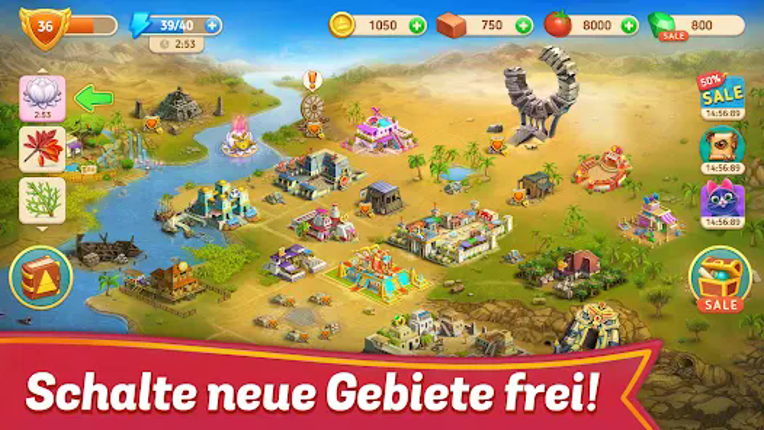 Cradle of Empire・Puzzel Spiele screenshot