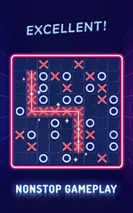 Tic Tac Toe - XO Glow Image