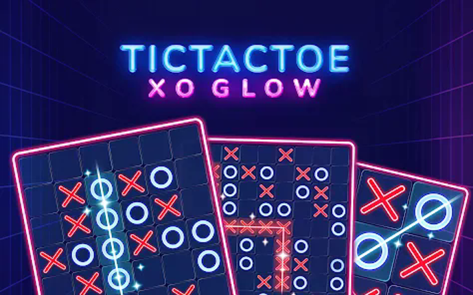 Tic Tac Toe - XO Glow screenshot