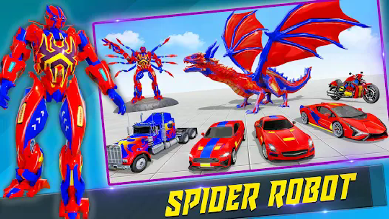 Spider Robot: Robot Car Games Image