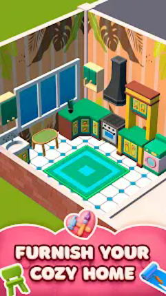 Unpacking Room Decorate House screenshot