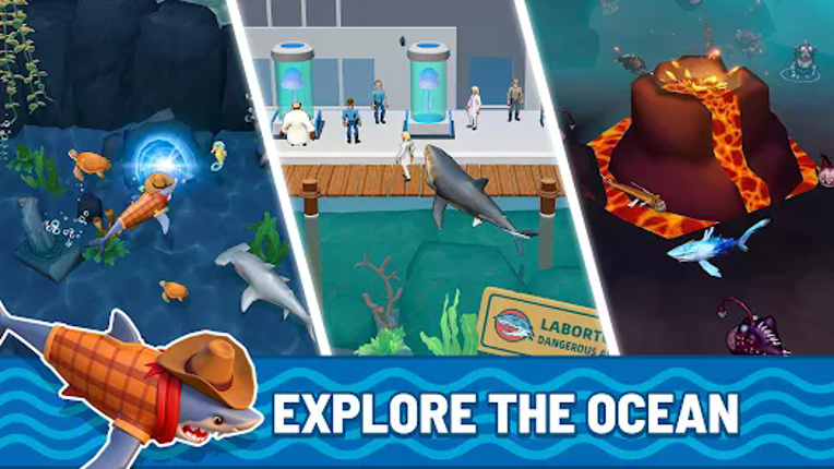 Shark Evolution: Eat & Grow screenshot