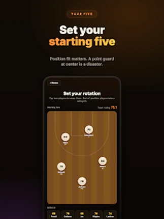Basketball Dynasty: Career Sim screenshot