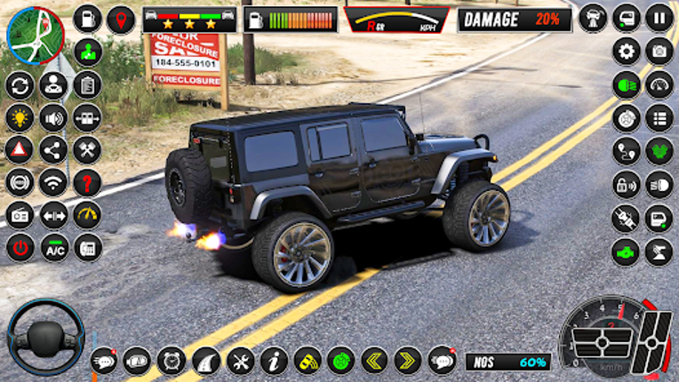 Offroad Suv Jeep Game Sim screenshot