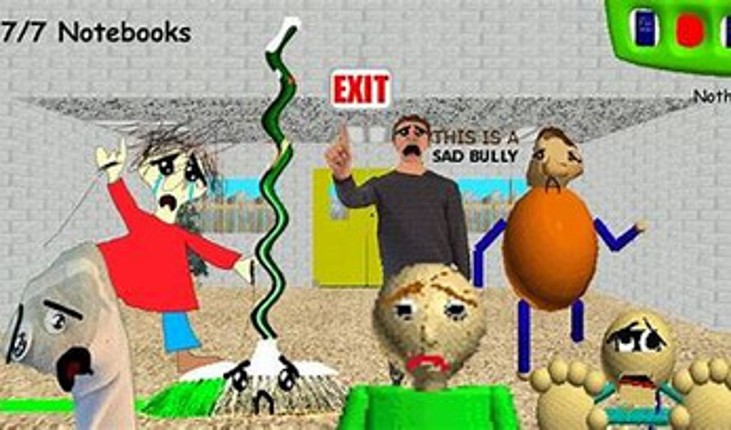 Baldi Basics Super Remake Slow screenshot