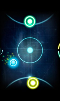 Glow Air Hockey Space screenshot