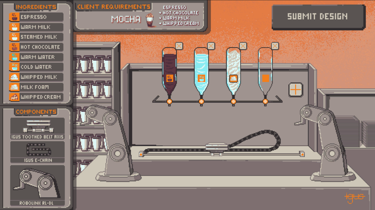 Games like Igus Restaurant Automation Design