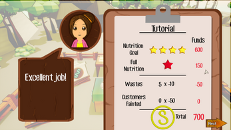 Nutrimania screenshot