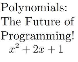 Polynomials: Enterprise Edition Image