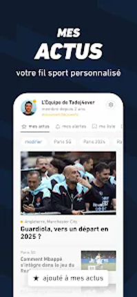 L’ÉQUIPE - actu, score, match screenshot