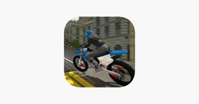 Jumping Motorcycle City Image