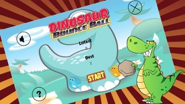 Little Dinosaur Puzzles Funny Balloons Bounce Out Image