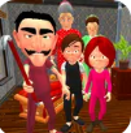 Neighbor's Secret. Family Escape 3D Image