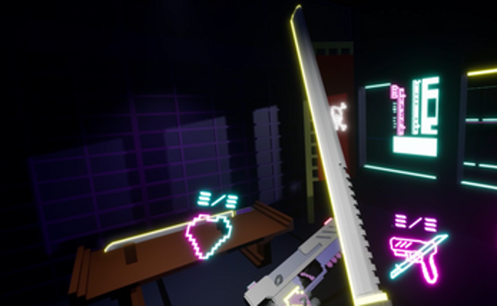 NEO TOKYO: AKIMBO VR - HNU SUMMER GAME JAM WINNER 2025 screenshot