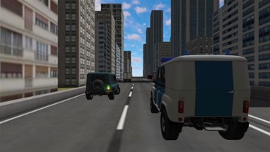 Russian Police Traffic Pursuit 3D Image