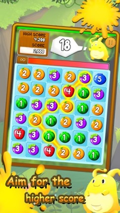 Seven ate Nine (789): Fruity Math Puzzle screenshot