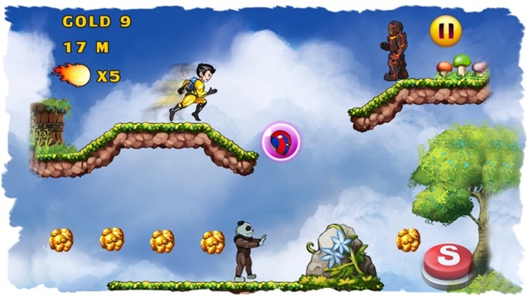 Super Hero Action JetPack Man - Best Super Fun Mega Adventure Race Game screenshot