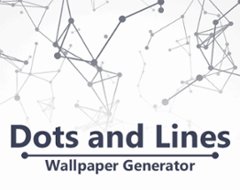 Wallpaper Generator - Dots and Lines Image