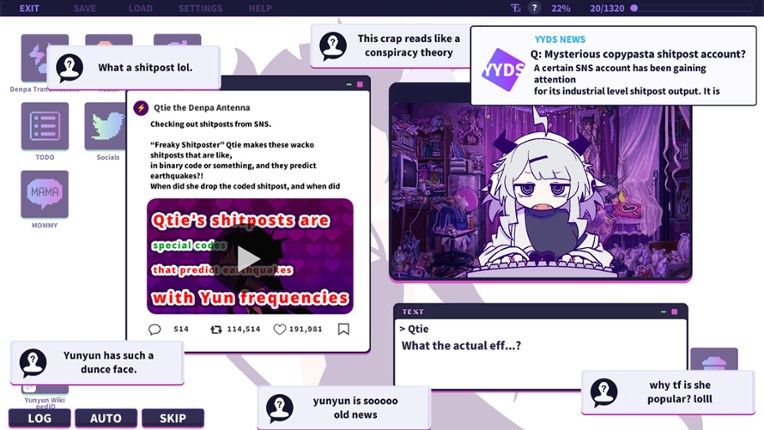 Yunyun Syndrome!? Rhythm Psychosis screenshot