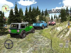 4X4 Offroad Jeep Mountain Hill Image